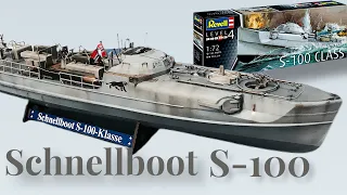 REVELL 1/72 Schnellboot S-100- Fast Attack Boat - FULL BUILD