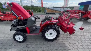 Відео огляд на японський міні трактор Yanmar F6 | Totus Traktor