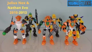 The Evolution of Nex & Evo (2011-2013) | LEGO Hero Factory