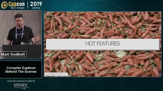 CppCon 2019: Matt Godbolt “Compiler Explorer: Behind The Scenes”