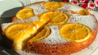 Orange pie that melts in your mouth! Simple and delicious!