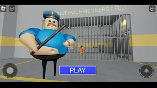 Robolox Barry's Prison Run Story Obby Easy Mode #robolox #obby