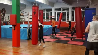 Boxing Training On Heavy Bag In Club Scorpion Pleven( part 3 )