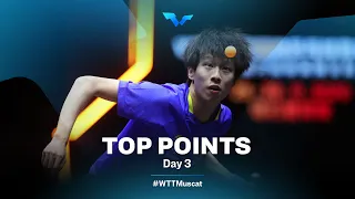 Top Points of Day 3 | WTT Contender Muscat 2022