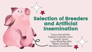 VET ENDO | Selection of Breeders and Artificial Insemination (Swine) | Student Output (2022)