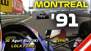 ‘Super’ Aguri’s 1991 Canadian GP Qualifying at Montreal