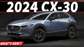 Here's every UPDATE for the 2024 Mazda CX-30 Crossover