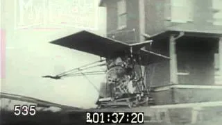 1900s Early Aviation: Winged Bicycles and Various Odd Plane Inventions