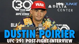Dustin Poirier Uncertain of Future After Brutal Knockout Loss to Justin Gaethje | UFC 291