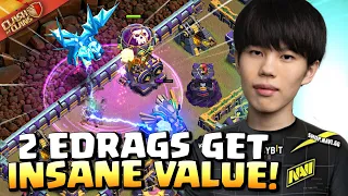 NAVI gets DESTROYED by this perfect ELECTRO DRAGON attack! Clash of Clans