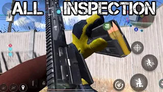 Warzone Mobile - All Weapon Inspect Animations - 14 mins Satisfying Weapon Inspection #warzonemobile