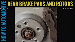 How to Replace Rear Brake Pads, Rotors, and Sensors on a 2007 Audi Q7