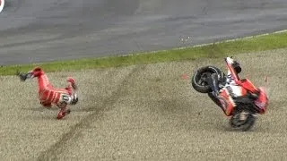 Biggest crashes - MotoGP™ Mugello 2013