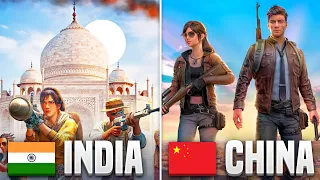 Pubg CHINA Vs Pubg INDIA 😱 Which Is Better ? | *SHOCKING* Differences That Will Blow Your Mind!