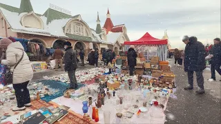 Зимняя барахолка в Москве | Блошиный рынок | Винтаж и Антиквариат | Фарфор | Блошка | Вернисаж