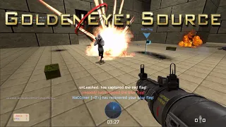 GoldenEye: Source CTF Gameplay on Temple