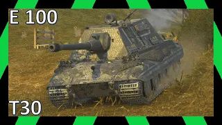 T30, E 100 | Реплеи | WoT Blitz | Tanks Blitz