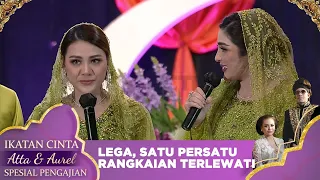 Penuh Air Mata, Aurel Lega Satu persatu Rangkaian telah terlewati - IKATAN CINTA ATTA & AUREL SPES