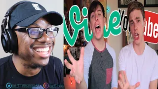 RIP VINE: A Song ft. Thomas Sanders & Vine vs YouTube The Song By Paint REACTION!