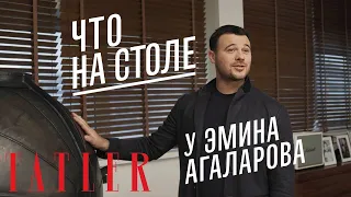 Что на столе у первого вице-президента Crocus Group и музыканта Эмина Агаларова? | Tatler Россия