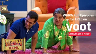 Comedy Nights With Kapil | Dadi Gives Yoga Lessons To Salman Khan & Nawazuddin Siddiqui