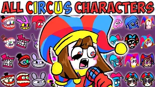 ALL AMAZING DIGITAL CIRCUS Test | FNF Character Test | Gameplay VS My Playground
