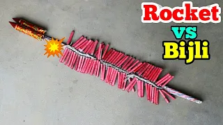 ROCKET VS BIJLI,kalipatka vs rocket,diwali stash 2019,Majestic Nisarg