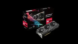 ASUS ROG Strix Radeon RX 580 T8G Gaming Graphics Card Unboxing and Overview