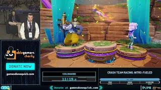 Crash Team Racing by ViolinGamer_ in 1:12:50 - GDQx 2019