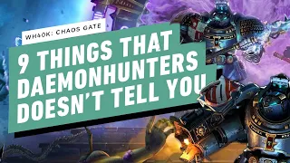 9 Things Chaos Gate: Daemonhunters Doesn't Tell You
