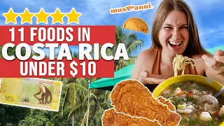 Is Costa Rican Food EXPENSIVE? | Costa Rica Budget Travel Tips