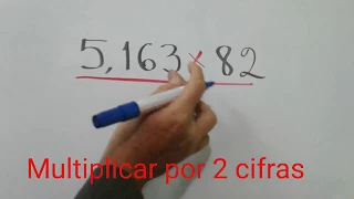 Multiplicación por dos cifras