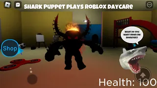 SB Movie: Shark Puppet plays Roblox Daycare!