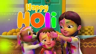 Holi Bengali Song | Bengali Rhymes for Children | Infobells