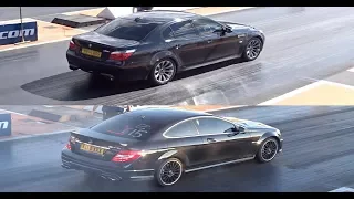 Which Is Quicker - BMW E60 M5 or Mercedes C63 AMG