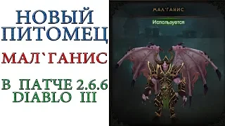 Diablo 3: Новый пет в игре Мал`ганис в патче 2.6.6