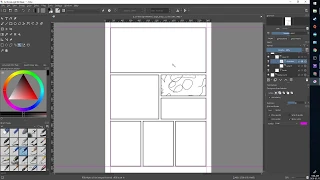 Krita For Comics Ep. 3: Clipping Groups & Alpha