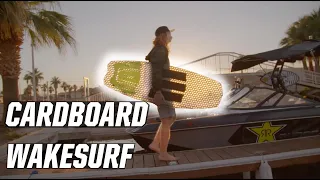 CARDBOARD WAKESURFER!!! - NOAH FLEGEL