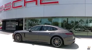 2017 Agate Grey Porsche Panamera 4S 440 hp @ Porsche West Broward