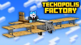 Minecraft Techopolis 2 | AIRPLANES & QUADCOPTERS: IMMERSIVE AIRCRAFT! #4 [Modded Questing Factory]