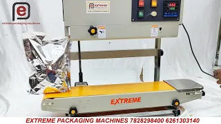 Pouch Packaging Machine !! Vertical Bend Sealer