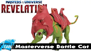 MOTU Revelation Battle Cat Masterverse Figure Review | Masters of the Universe