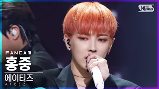 [안방1열 직캠4K] 에이티즈 홍중 'Deja Vu' (ATEEZ HONG JOONG FanCam)│@SBS Inkigayo_2021.09.19.