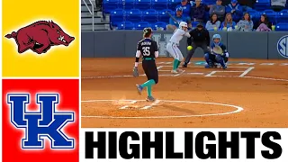 #12 Arkansas vs Kentucky Highlights [GAME 2] | NCAA Softball Highlights | 2023 College Softball