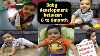 6-8month old baby Activities and growth development (Miggi baby)