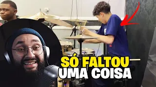 🔥 BATERA DA IGREJA NATHAN NOVAIS TOCANDO MUITO 🔥