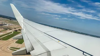 {4K} HEAVY & Long Takeoff Roll - Dallas Takeoff ~ American Airlines ~ Boeing 737-823 ~ DFW