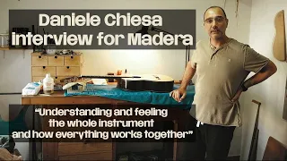 Daniele Chiesa Guitar Maker. Interview 2023 | Guitarreros con Madera.