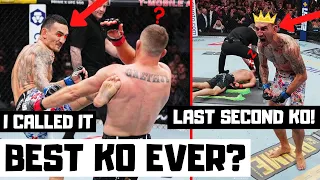 Max Holloway Just KO'd Justin Gaethje FACE FIRST At UFC 300! Full Fight Reaction & Breakdown