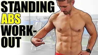 10 MINUTE STANDING ABS ROUTINE | Strong Six Pack Core Workout